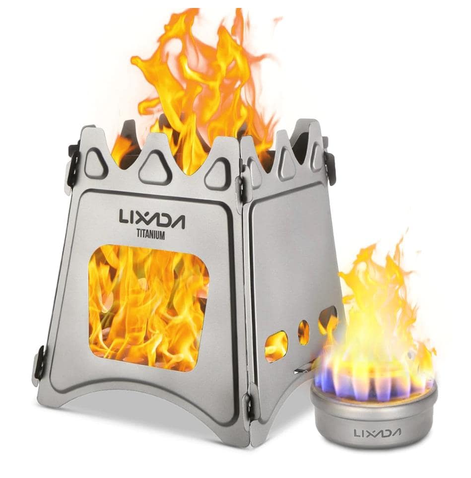 Печка щепочница Lixada